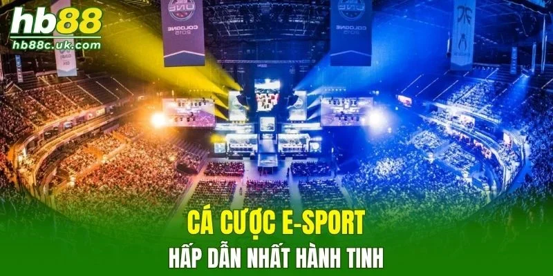 Cá cược E-Sport hấp dẫn nhất hành tinh