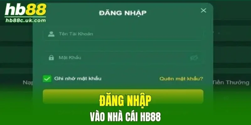 Hướng dẫn thao tác đăng nhập cấp tốc tại sân chơi